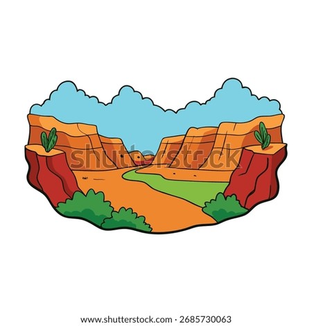A breathtaking canyon nature background featuring towering cliffs, winding valleys, and rugged rock formations, capturing the beauty and serenity of the wild outdoors.
