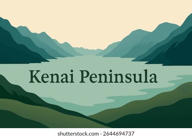 A costa de fiorde de tirar o fôlego da Península Kenai, no Alasca, onde falésias dramáticas encontram águas oceânicas serenas, oferecendo um retiro pacífico para os amantes da natureza