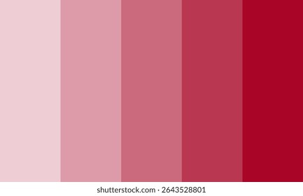 Breathtaking Quinacridone Red Rose Deep Color Palette