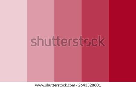 Breathtaking Quinacridone Red Rose Deep Color Palette