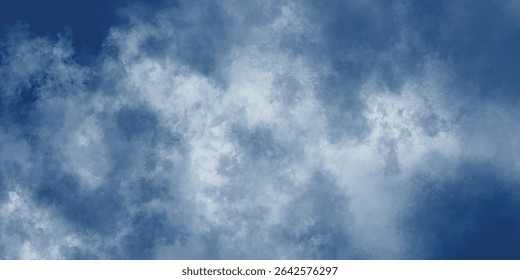 A breathtaking vision of floating clouds creating a tranquil moment of peace and serenity

