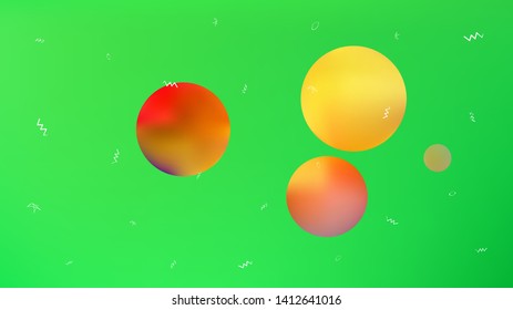 Breezy space fantasy. Background texture, light. Common colorific illustration theme. Green colored. Colored stars space background. Colorful universe new stars background texture.