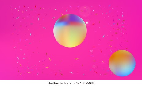 Breezy space fantasy. Funny colorific illustration theme. Background texture, bright. Magneta colored. Remarkable universe background.