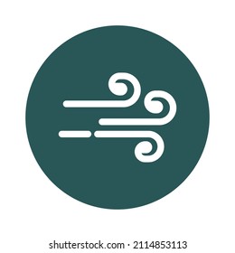 Breezy Vector icon which is suitable for commercial work and easily modify or edit it

