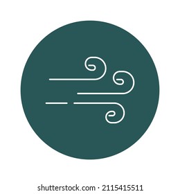Breezy Vector icon which is suitable for commercial work and easily modify or edit it

