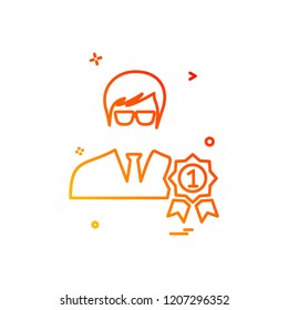 Breifcase icon design vector