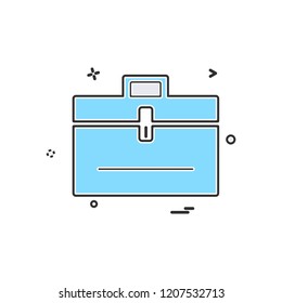 Breifcase icon design vector