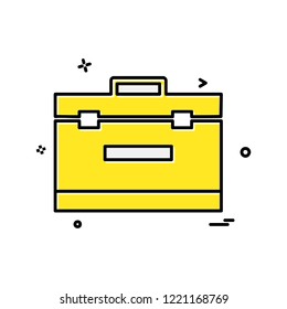 Breifcase icon design vector