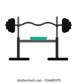 brench press exercise gym design