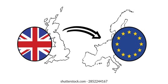 Breturn or Bre-entry, means the possible return of the United Kingdom to the European Union. It is a contraction of Britain plus return. England to Europe, EU. Brexit or breturn. Rejoin, anti Brexit.