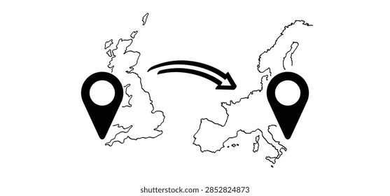 Breturn or Bre-entry, means the possible return of the United Kingdom to the European Union. It is a contraction of Britain plus return. England to Europe, EU. Brexit or breturn. Rejoin, anti Brexit.