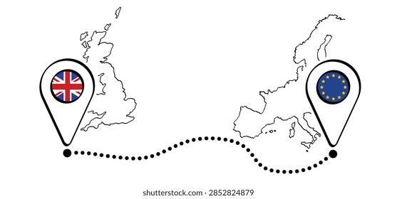 Breturn or Bre-entry, means the possible return of the United Kingdom to the European Union. It is a contraction of Britain plus return. England to Europe, EU. Brexit or breturn. Rejoin, anti Brexit.