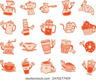 Brew Heaven Coffee Shop Character