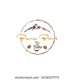 Brew success with this coffee logo—perfect for cafés, coffee shops, and beverage brands. Warm, inviting design ideal for menus, packaging, websites, and merchandise.