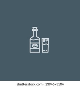Brew vector icon. Brew concept stroke symbol design. Thin graphic elements vector illustration, outline pattern for your web site design, logo, UI. EPS 10.
