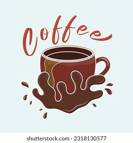 Brewed Bliss: Enchanting Coffee Vector Masterpieces.
