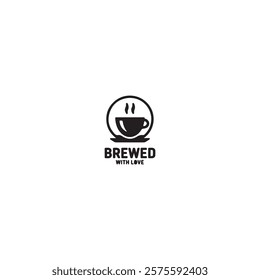 Brewed With Love Coffee Logo