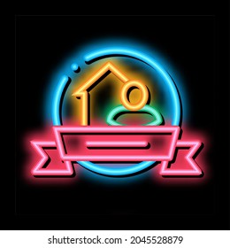 Brewer Logo Label neon light sign vector. Glowing bright icon Brewer Logo Label sign. transparent symbol illustration