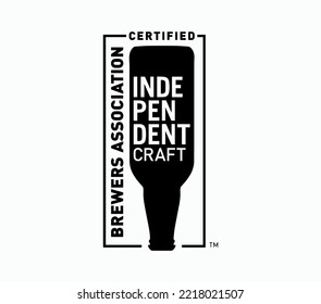 Brewers association certified  vector logo