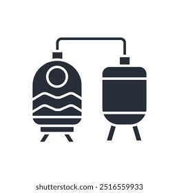 brewery icon. vector.Editable stroke.linear style sign for use web design,logo.Symbol illustration.