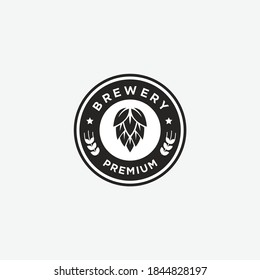 Brewery logo design concept. Universal brewery design.