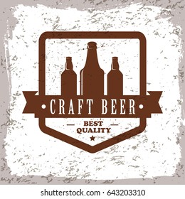 Brewery logo emblem design. vector illustration.