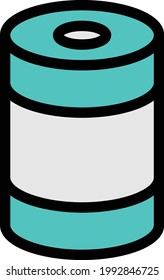brewery vector color line icon