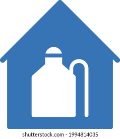 brewery vector glyph color icon
