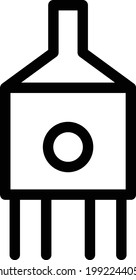 brewery vector thin line icon