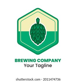 Vector de diseño del logo de la empresa de elaboración.