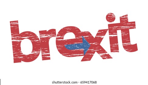 Brexit abstract design