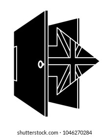 Brexit design concept 
