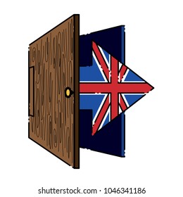 Brexit design concept 
