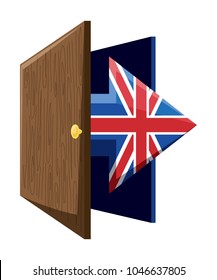 Brexit design concept 