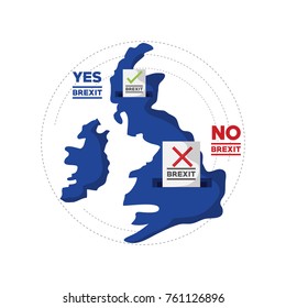 Brexit design concept