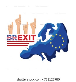 Brexit design concept