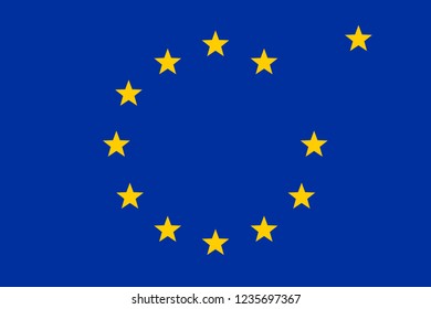 Brexit on the EU flag