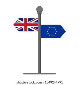 Brexit vector illustration