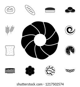 Brezel icon. Detailed set of Bakery. Premium graphic design. One of the collection icons for websites, web design, mobile app on white background