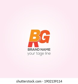 Diseño del logotipo vectorial de las letras BRG, diseño del logotipo de BRG Creative 