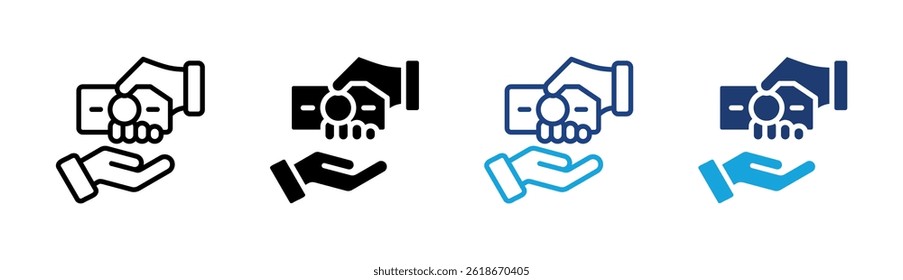 Elemento de icono de soborno para diseño