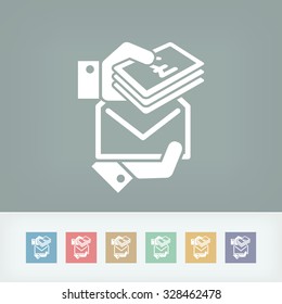 Bribe icon - Sterling