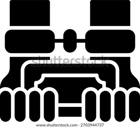 Bribe vector design in modern style, illegal payment and corruption scandal concept, financial crime illustration. Glyph Icon