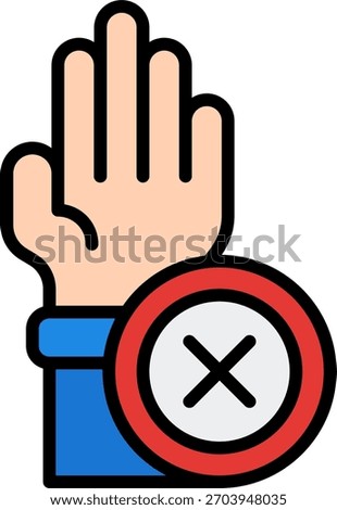 Bribe vector design in modern style, ethical violation and healthcare corruption prevention concept, medical integrity illustration. Filled Line Icon