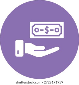 Bribe Vector Icon Design Illustration