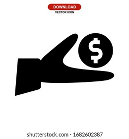 bribery icon or logo isolated sign symbol vector illustration. high quality black style vector icons.
