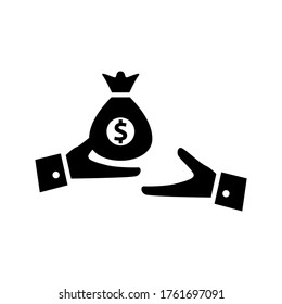 bribery  icon or logo isolated sign symbol vector illustration - high quality black style vector icons
