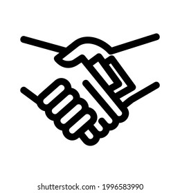 icono de soborno o logotipo símbolo de signo aislado ilustración vectorial - iconos vectoriales de estilo negro de alta calidad
