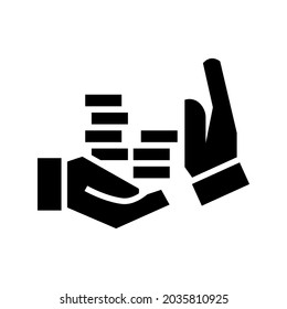 bribery icon or logo isolated sign symbol vector illustration - high quality black style vector icons
