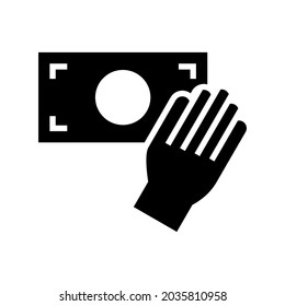 bribery icon or logo isolated sign symbol vector illustration - high quality black style vector icons
